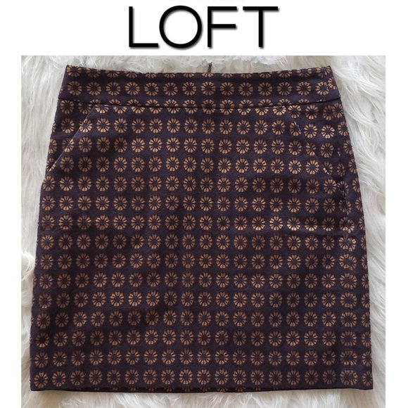 LOFT Dresses & Skirts - Loft Pencil Mini Skirt Size 2P
